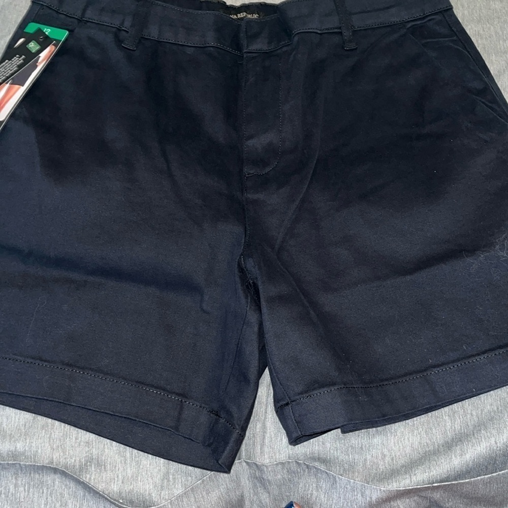 Banana Republic CHINO SHORT - Black